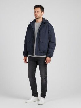 Blauer Waist Length Parka / Navy Blue / Unissued